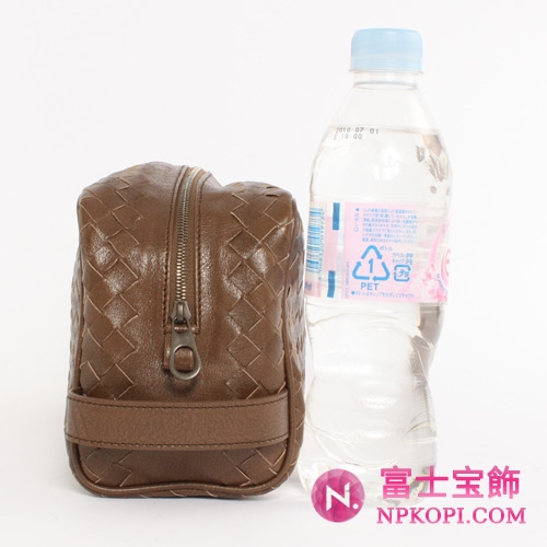 Bottega Veneta/ボッテガ・ヴェネタ カーフレザー ヴィンテージ セカンドバッグ シェーンブラウン 174361V61412802